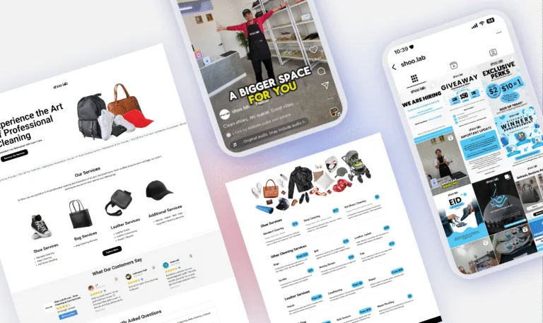 Shoo Lab campaign work by Digital Sage
